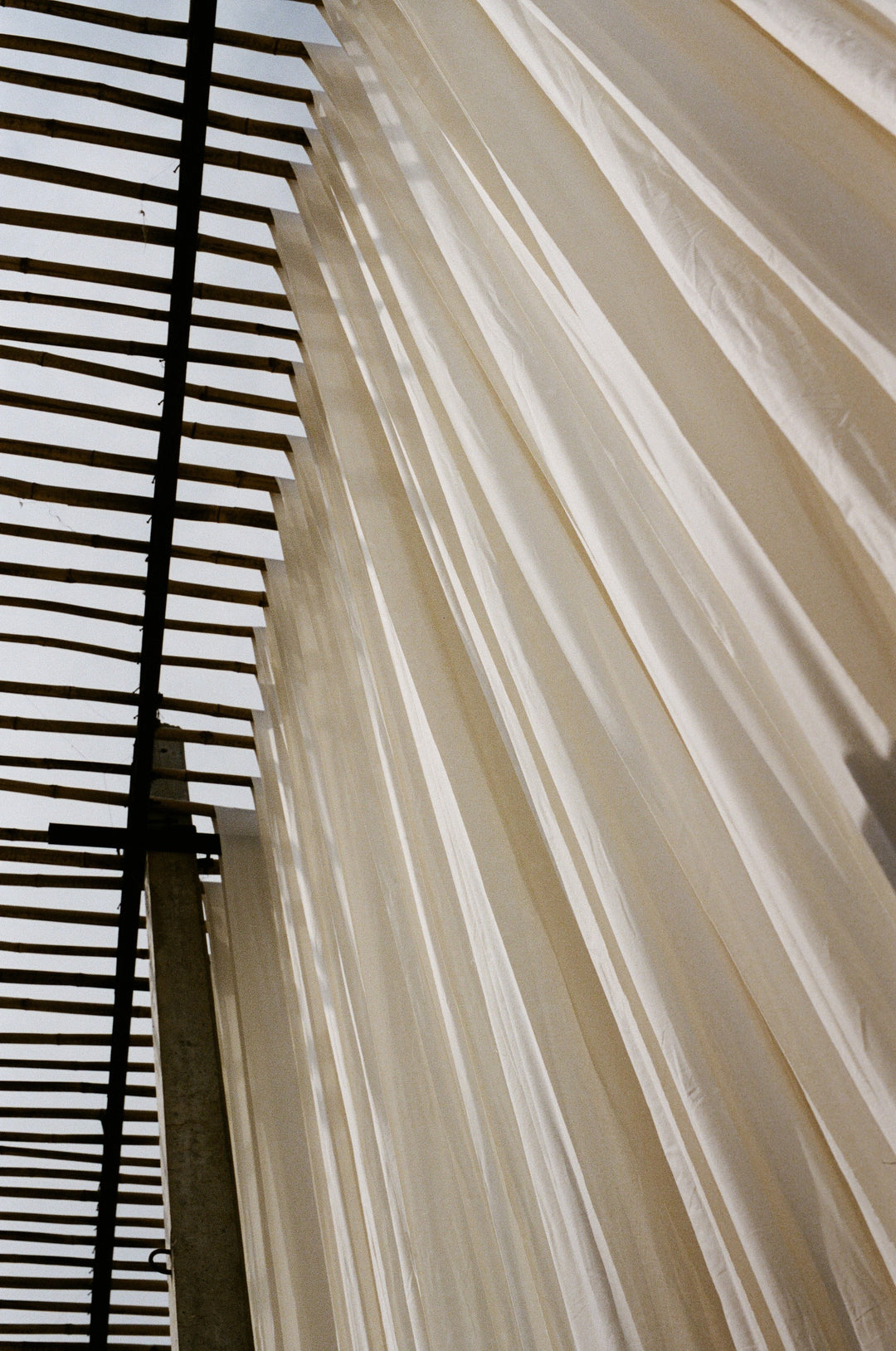 Kyra Midi Dress ~ White Gauze