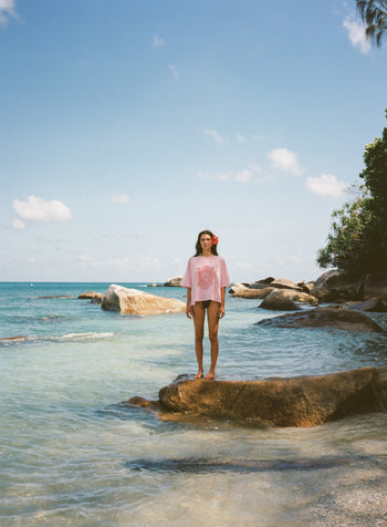 Shanti Tee ~ Pink