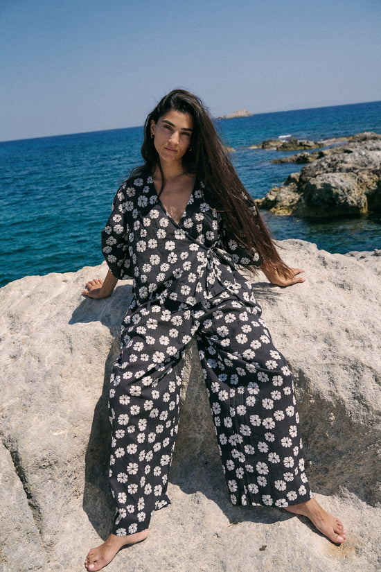 Nila Pants ~ White Cosmos