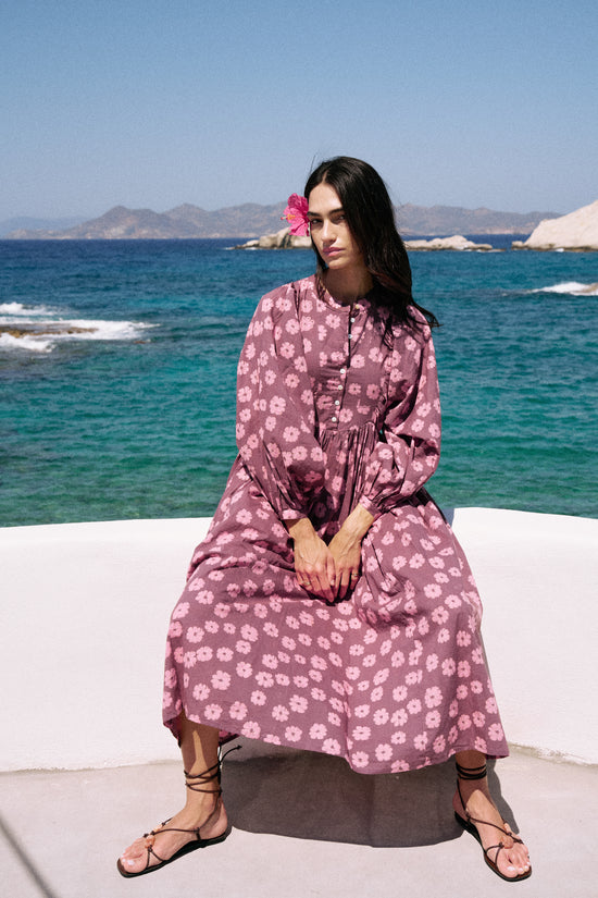 Anika Maxi Dress ~ Pink Cosmos