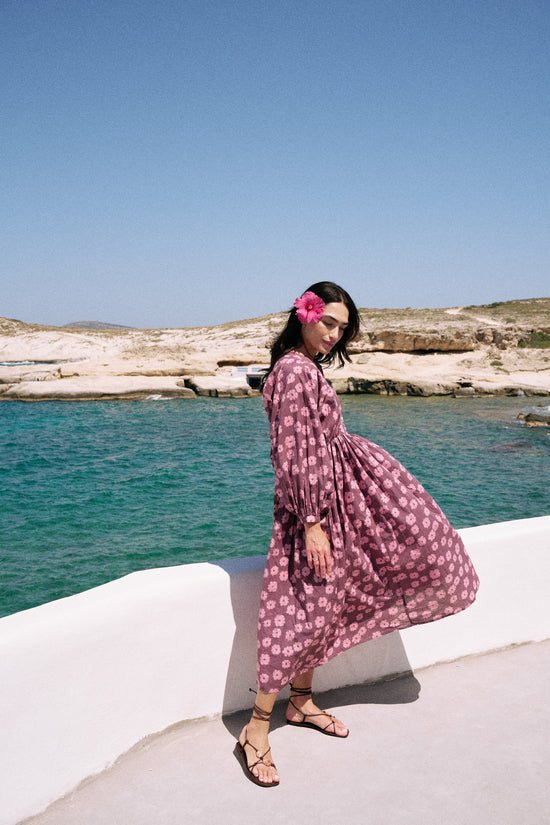 Anika Maxi Dress ~ Pink Cosmos